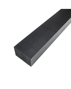 Black Fused Waterjet Brick 48 in.