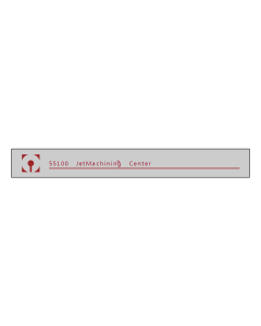 OMAX 55100 Catcher Tank Label