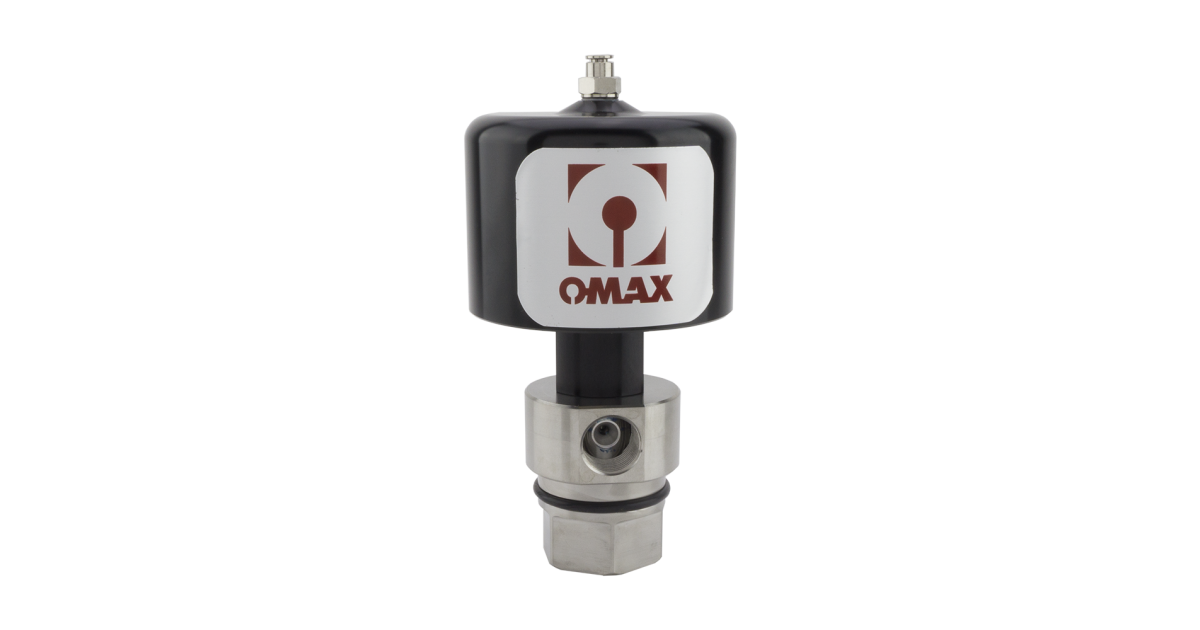 OMAX Integrated On/Off Valve Assembly